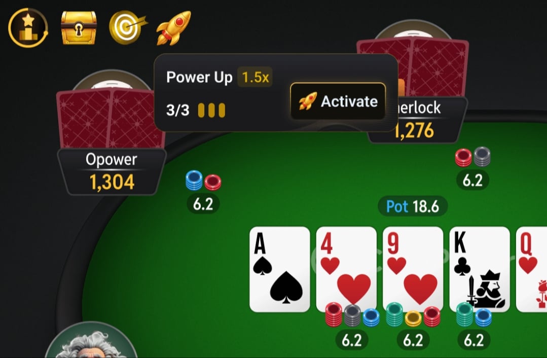 CoinPoker Power Ups