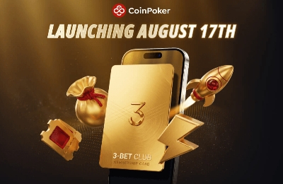CoinPoker 3-Bet Club: Launch Details & Reward Breakdown