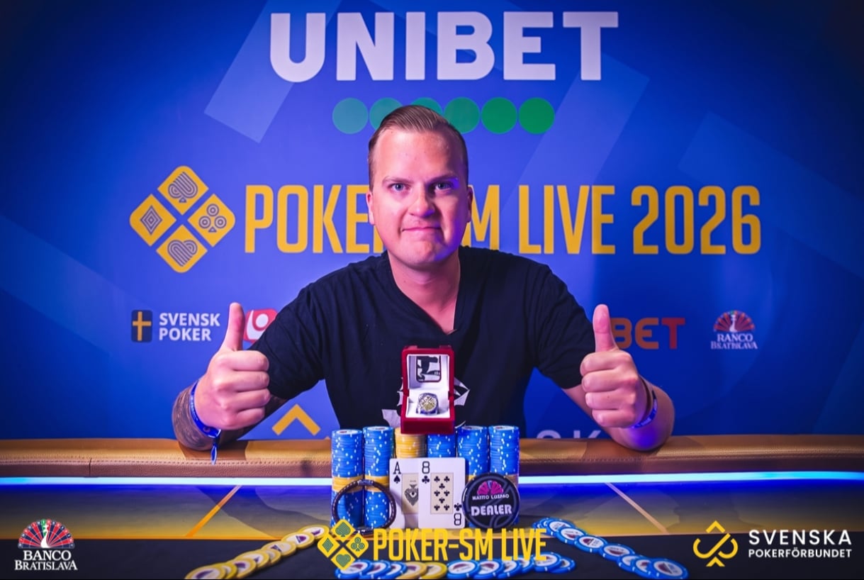 Gustav Rosén Poker-SM