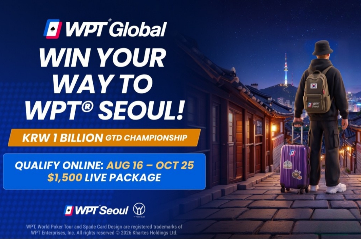 WPT Global Sets Weekly Package Qualifiers for Seoul