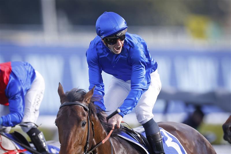 SYDNEY, AUSTRALIA - AUGUST 20: James McDonald on Anamoe wins race 8 the Winx Stakes during Sydney Racing at Royal Randwick Racecourse on August 20, 2022 in Sydney, Australia. (Photo by Mark Evans/Getty Images)