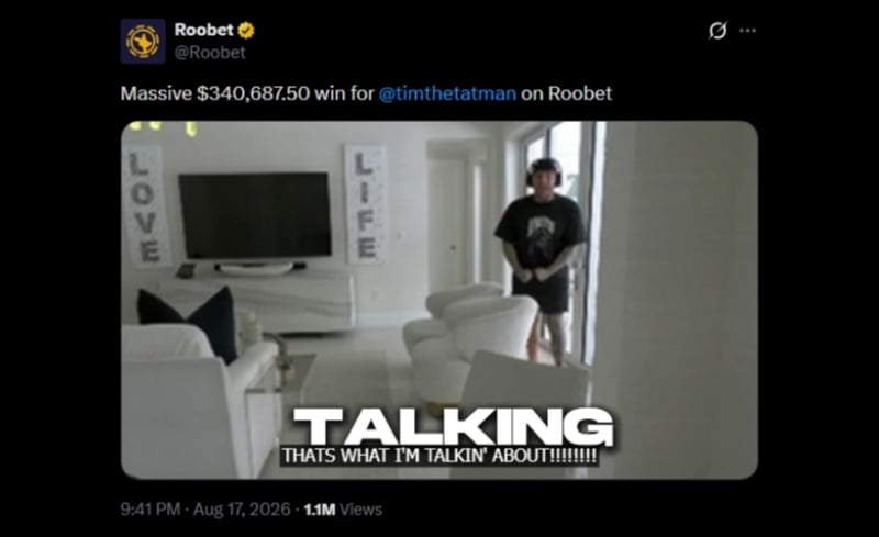 Twitter Tim 340K Roobet Beast Win Twitter Tim 340K Roobet Beast Win