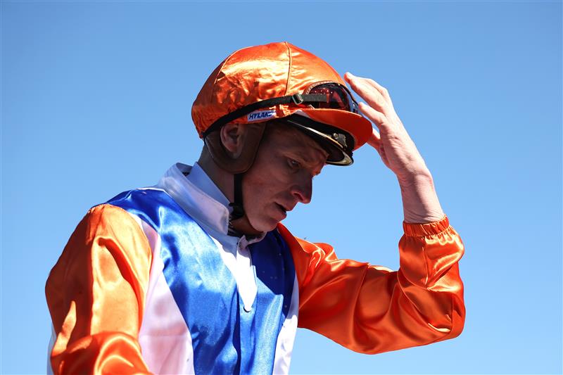 SYDNEY, AUSTRALIA - AUGUST 22: James McDonald riding King Of The Sea win Race 4 Drinkwise during Sydney Racing at Royal Randwick Racecourse on August 22, 2026 in Sydney, Australia. (Photo by Jeremy Ng/Getty Images)