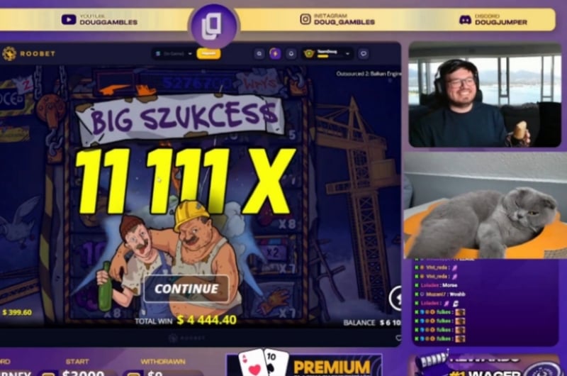 Roobet Outsourced 2 Max Win