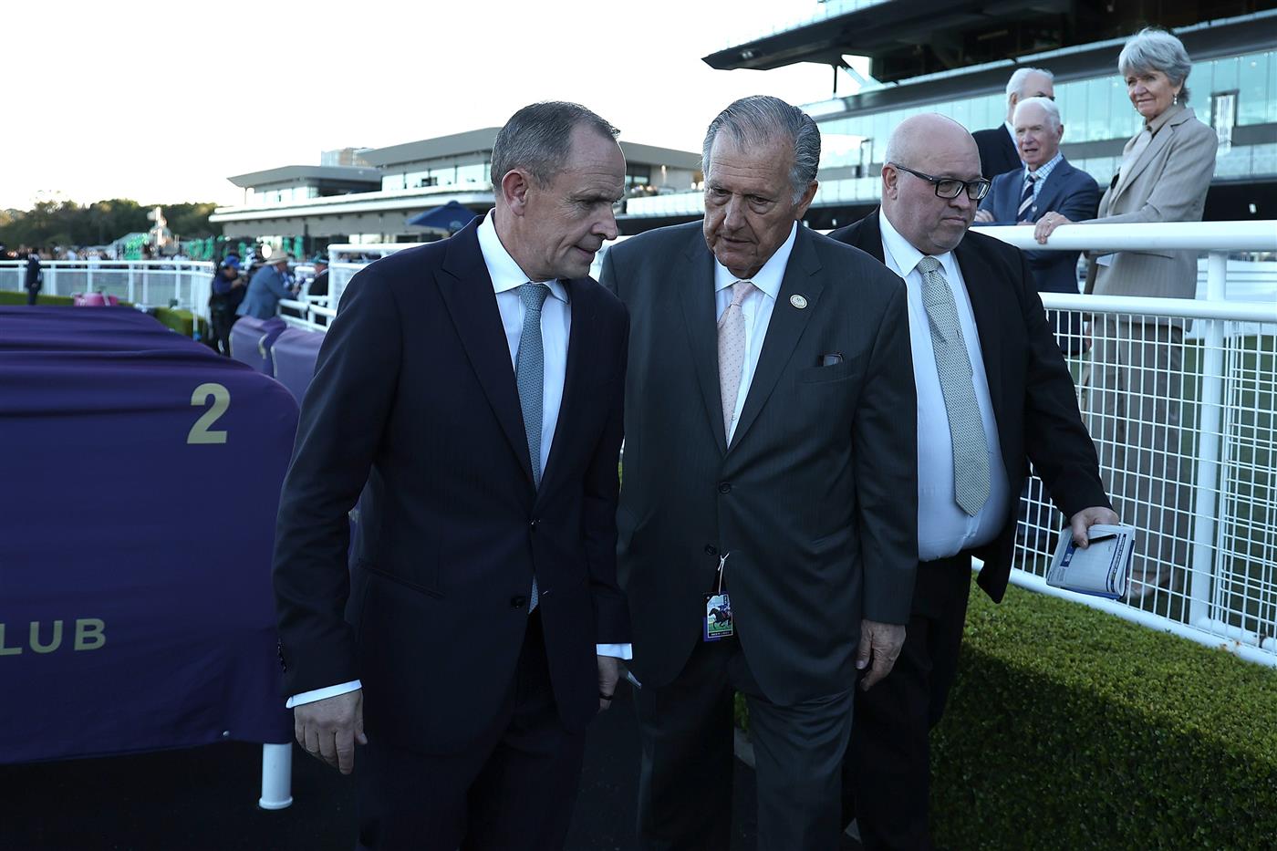 SYDNEY, AUSTRALIA - AUGUST 22: James McDonald  riding Autumn Glow win Race 9 Winx Stakes during Sydney Racing at Royal Randwick Racecourse on August 22, 2026 in Sydney, Australia. (Photo by Jeremy Ng/Getty Images)