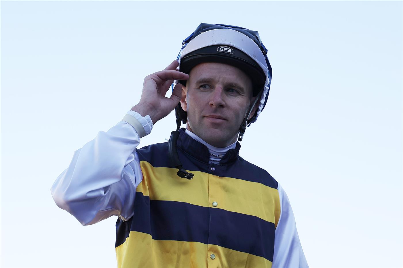 SYDNEY, AUSTRALIA - AUGUST 22: Tommy Berry riding Boniface win Race 5 Gold Coast Turf Club Premier's Cup at Royal Randwick Racecourse on August 22, 2026 in Sydney, Australia. (Getty)