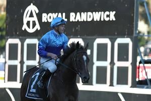 SYDNEY, AUSTRALIA - AUGUST 22: James McDonald  riding Pembrey win Race 7 HKJC World Pool Silver Shadow Stakes during Sydney Racing at Royal Randwick Racecourse on August 22, 2026 in Sydney, Australia. (Photo by Jeremy Ng/Getty Images)
