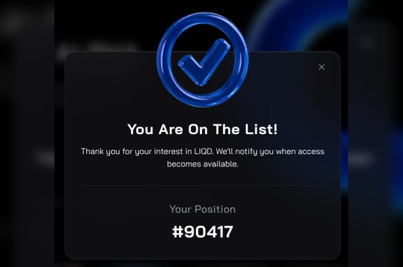 Liqd.com Waiting List