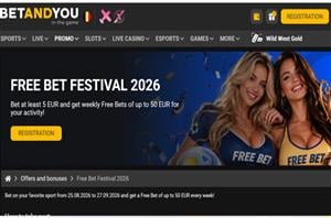 Betandyou Free Bet Festival