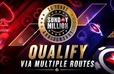 How to Qualify for the $5M Sunday Million 20th Anniversary