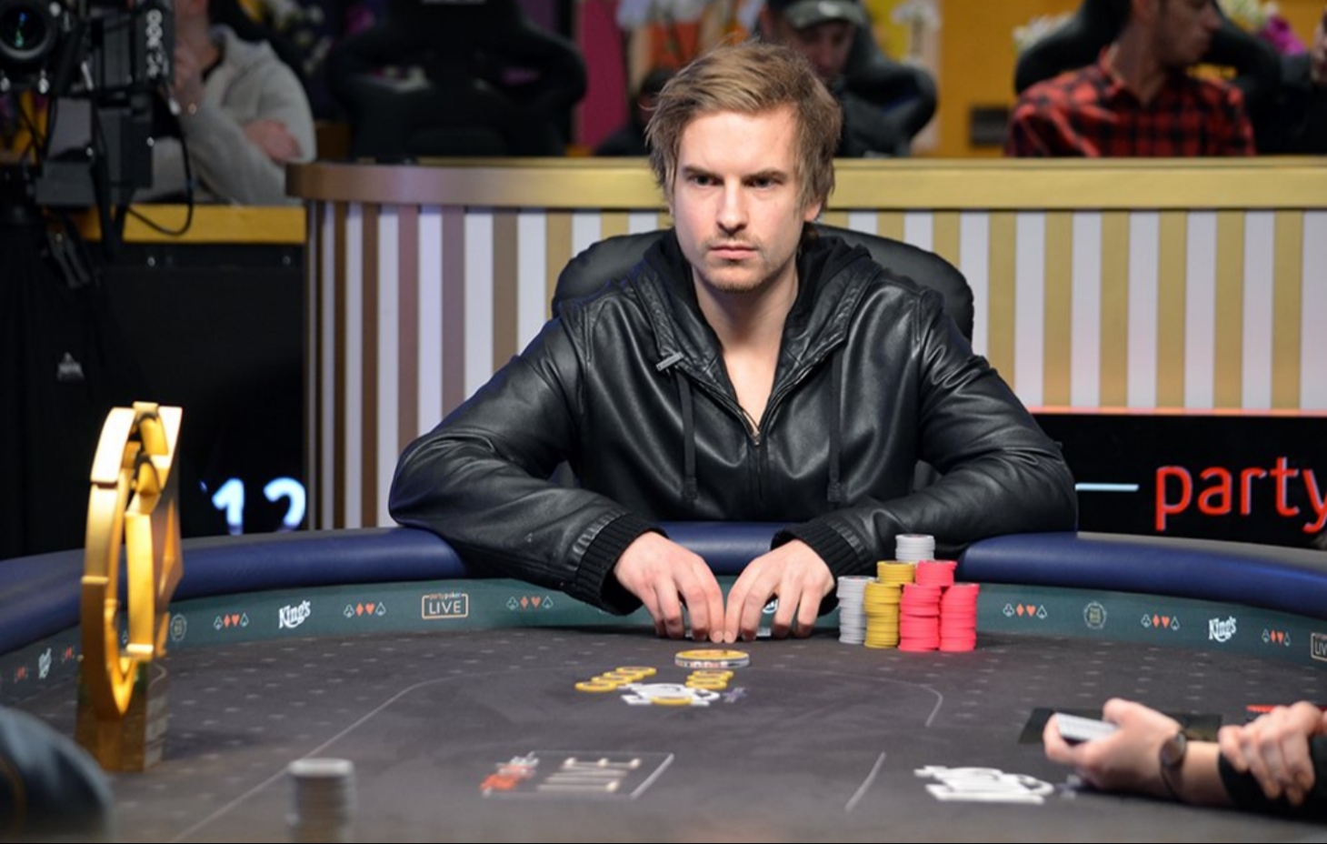 Victor Blom at the partypoker MILLIONS Germany