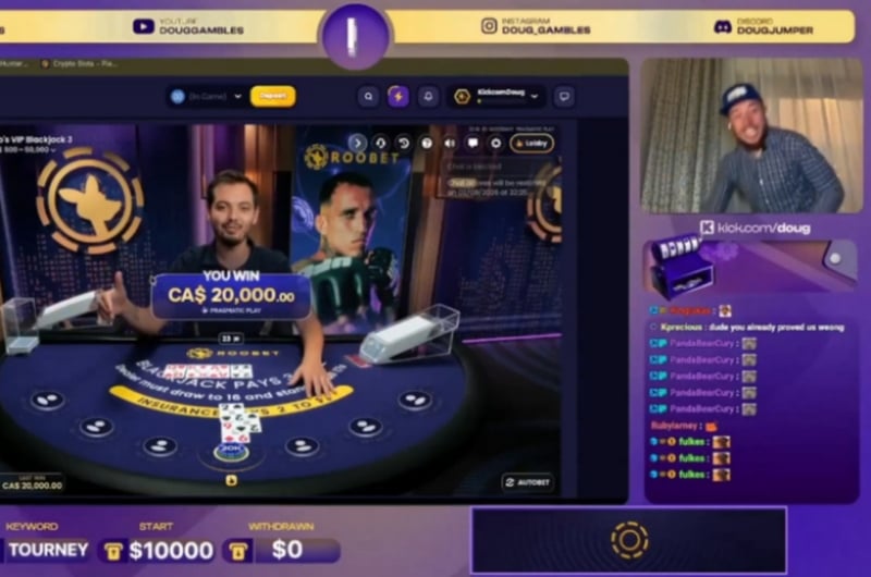 DougGambles Blackjack Run Up