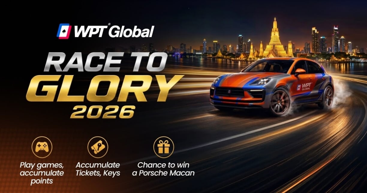 WPT Global Race to Glory - Win a $160,000 Porsche Macan WPT Global Race to Glory - Win a $160,000 Porsche Macan