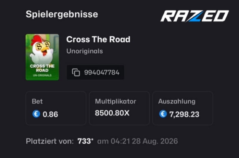 8500x Razed Cross the Road 8500x Razed Cross the Road