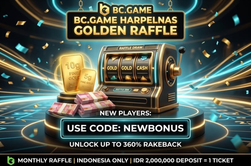 BC.GAME Harpelnas Golden Raffle