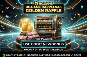 BC.GAME Harpelnas Golden Raffle