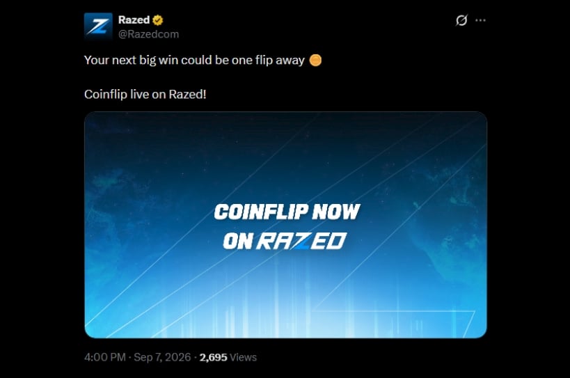Twitter New Razed Original Coinflip Twitter New Razed Original Coinflip