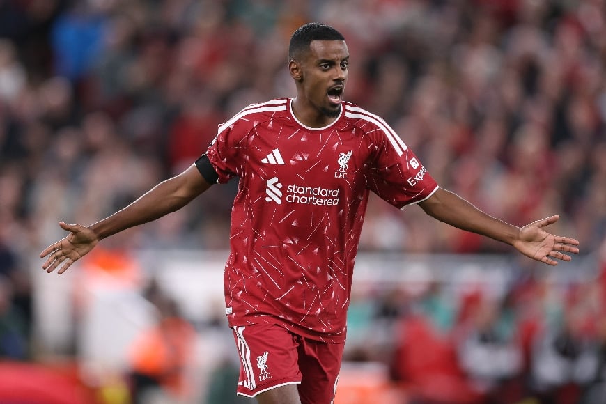 Alexander Isak of Liverpool (Getty Images)