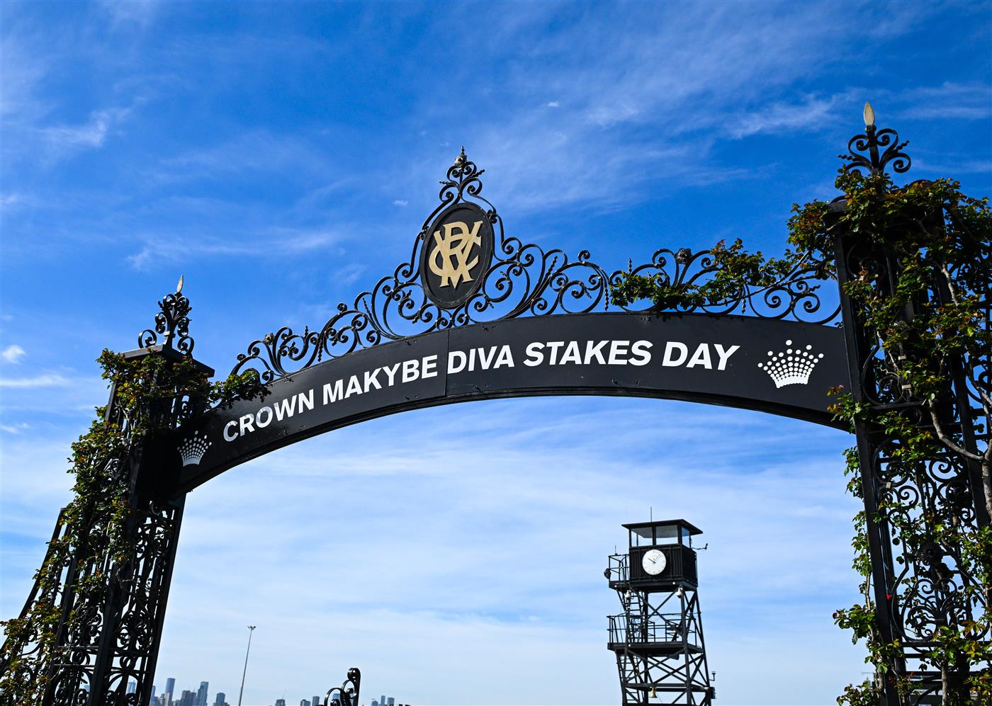 MELBOURNE, AUSTRALIA - SEPTEMBER 12: General view of Makybe Diva Stakes Day during Melbourne Racing at Flemington Racecourse on September 12, 2026 in Melbourne, Australia. (Photo by Vince Caligiuri/Getty Images)