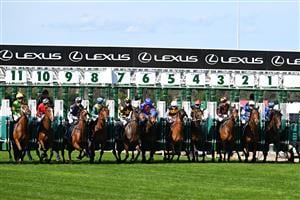 MELBOURNE, AUSTRALIA - SEPTEMBER 12: Harry Coffey riding Shockletz out of barrier three before winning race 5, the Lexus Archer Stakes during Melbourne Racing at Flemington Racecourse on September 12, 2026 in Melbourne, Australia. (Photo by Vince Caligiuri/Getty Images)
