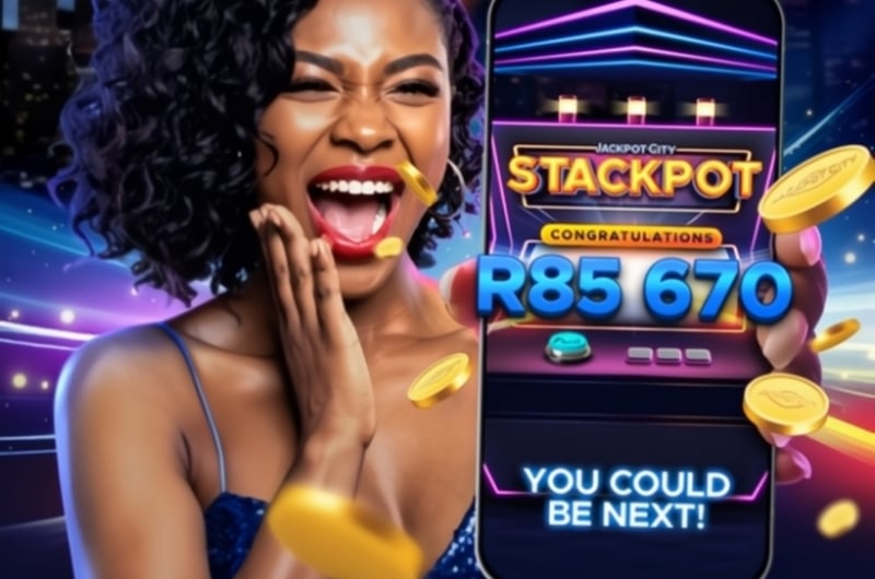 85K Jackpot City Stackpot