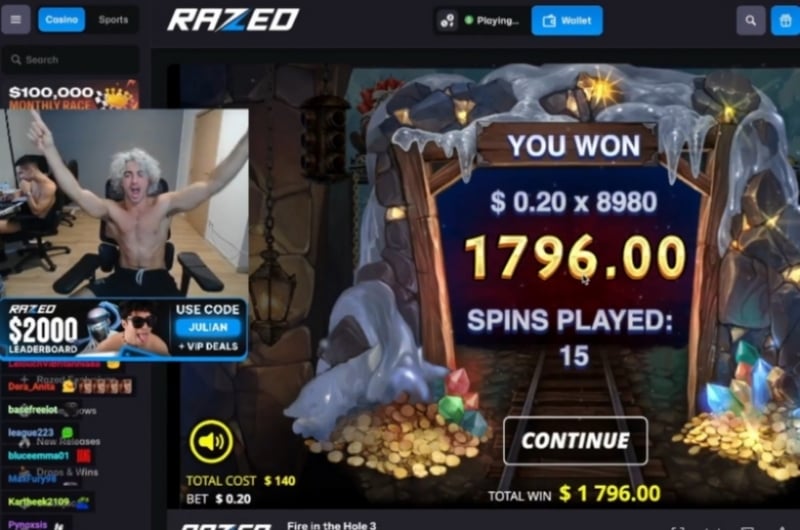 Julian Jackhammer Razed Slot Win Julian Jackhammer Razed Slot Win