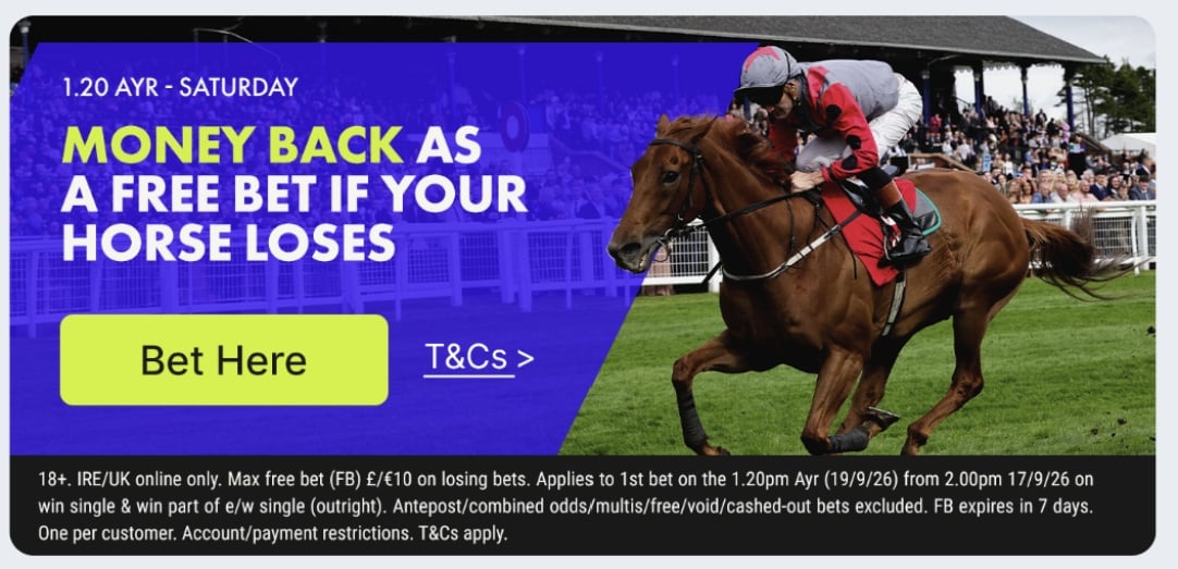 Ayr Money Back Saturday BOYLE Sports Ayr Money Back Saturday BOYLE Sports