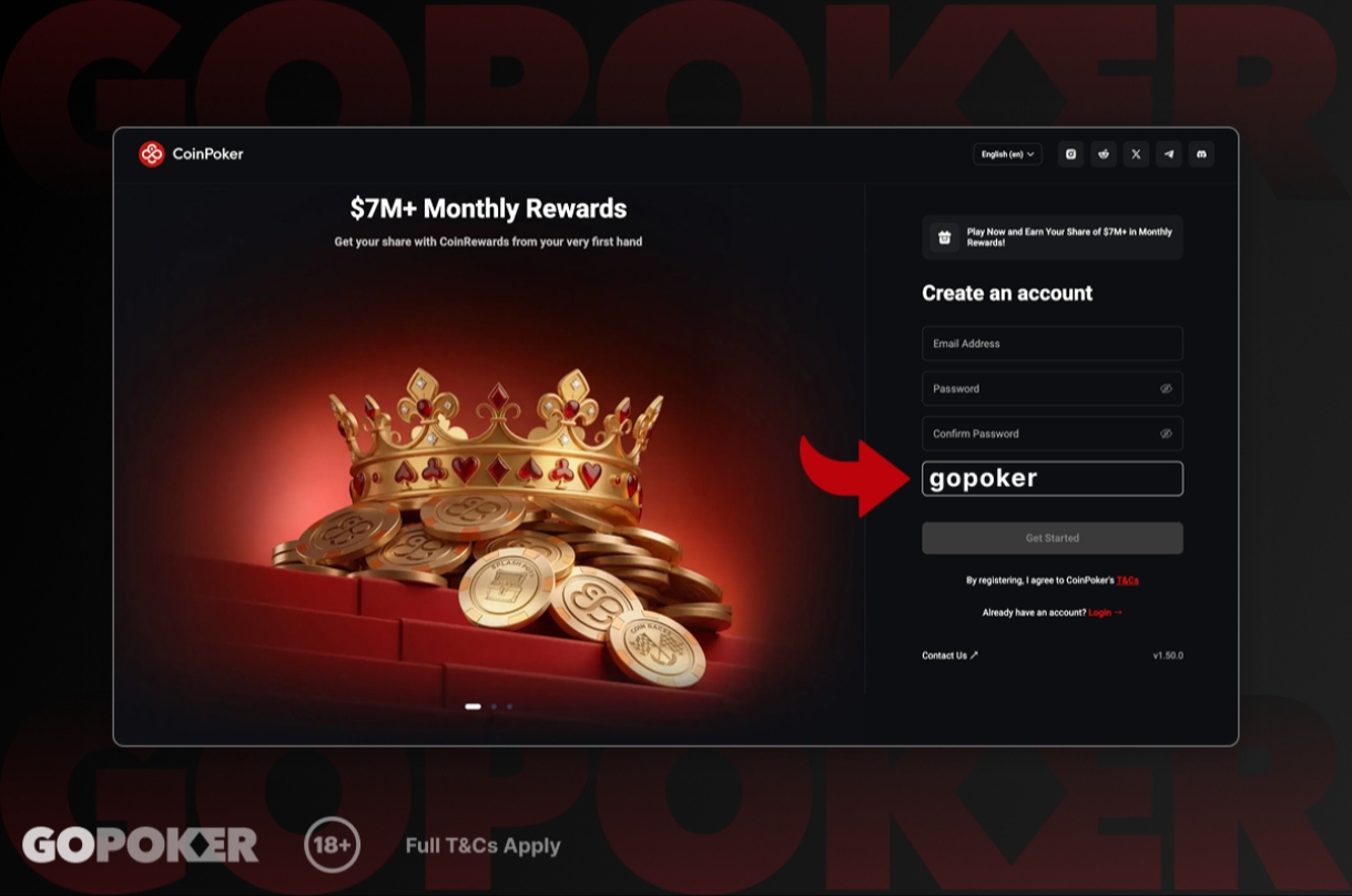 CoinPoker Reg Prompt CoinPoker Reg Prompt