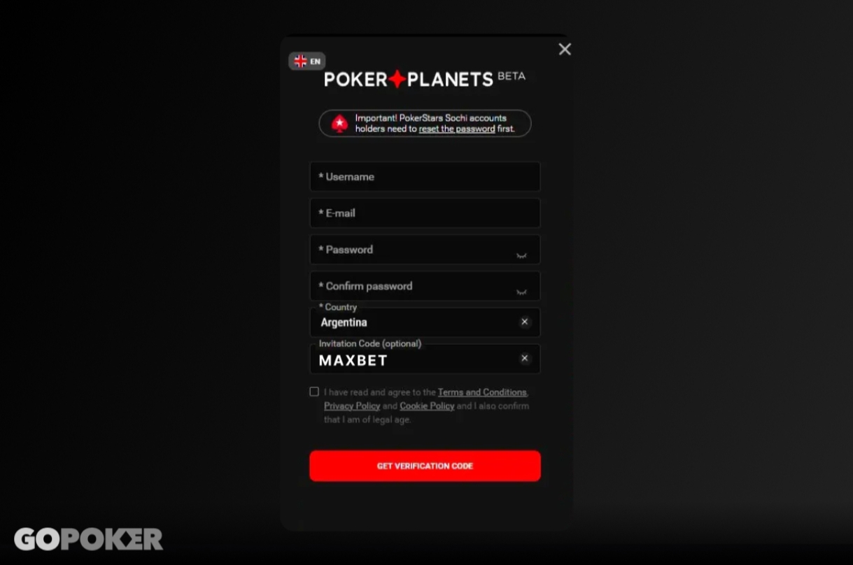 PokerPlanets, Reg Prompt