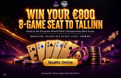Phenom Poker Offers Three €800 EMPC Main Event Seats from 10 CHIP