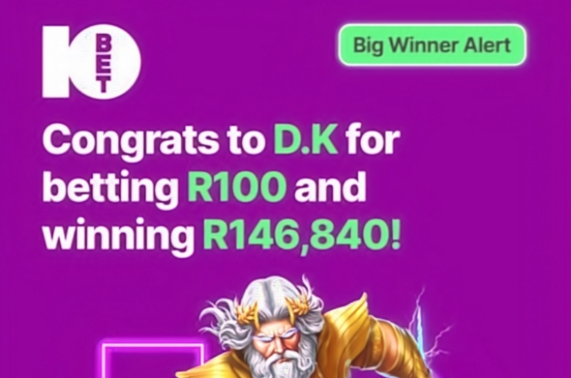 146K 10bet Slot Win