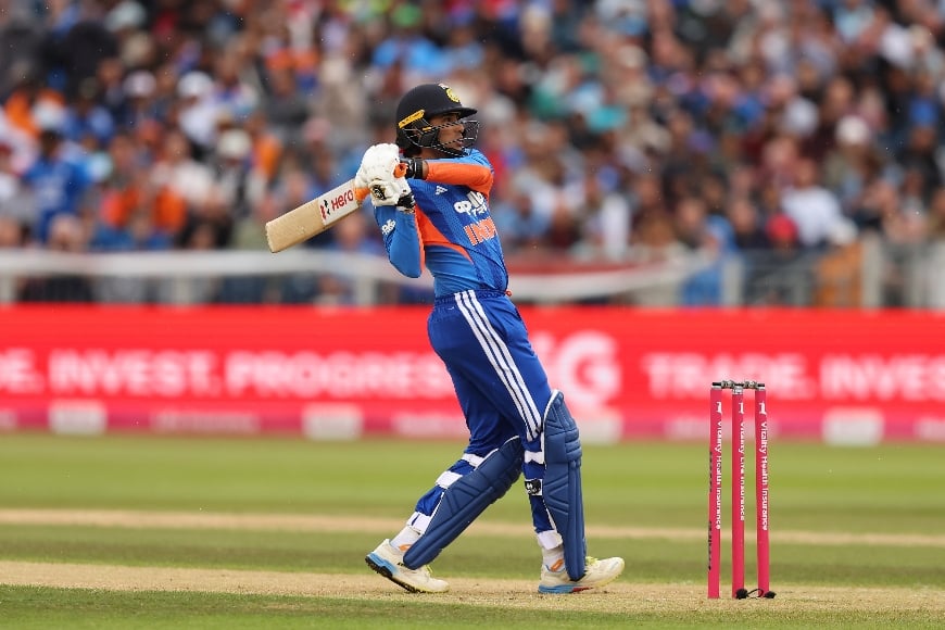 Abhishek Sharma of India (Getty Images)