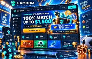 New Gamdom Welcome Bonus 2026