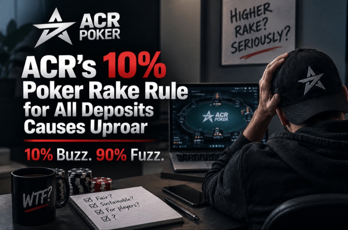 ACR Poker 10% rake rule