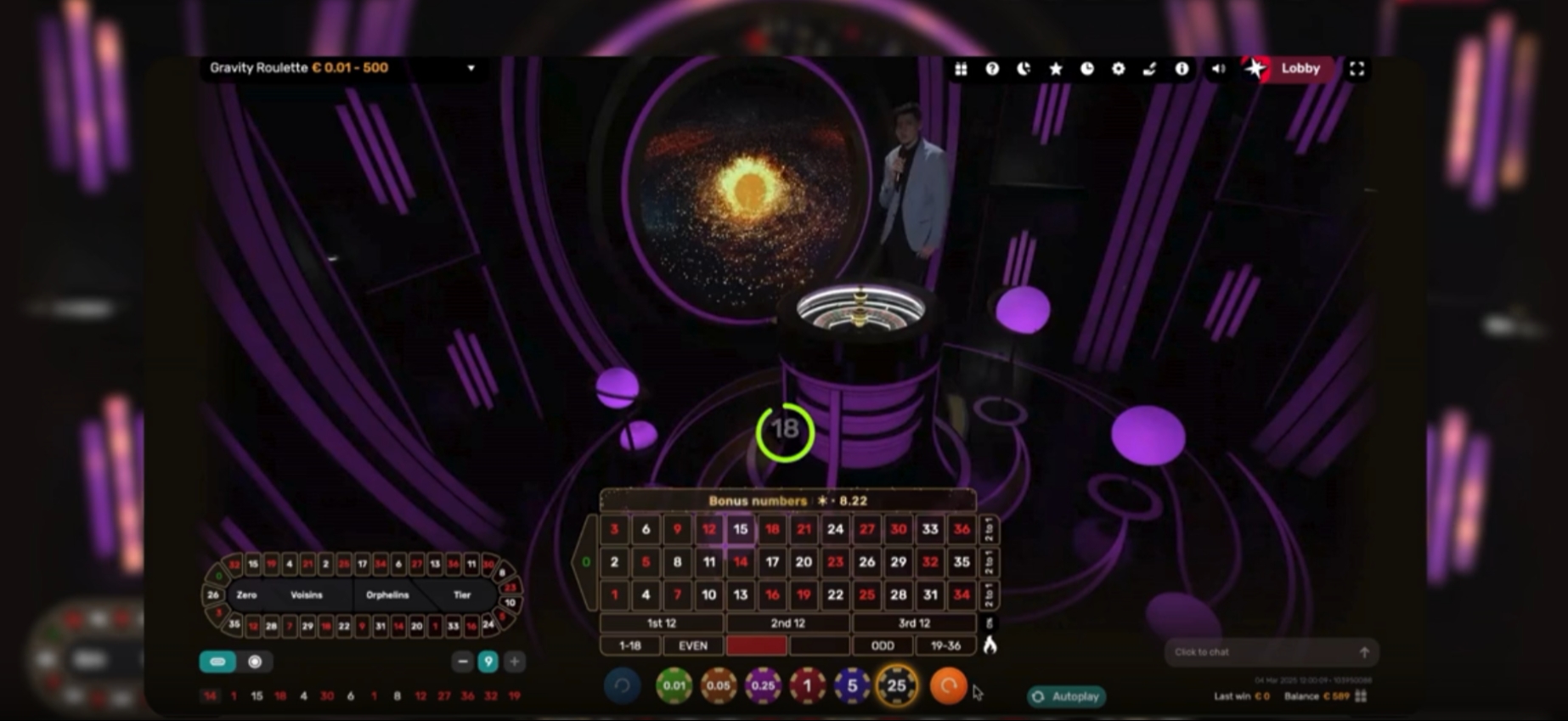 Iconic21 Roulette