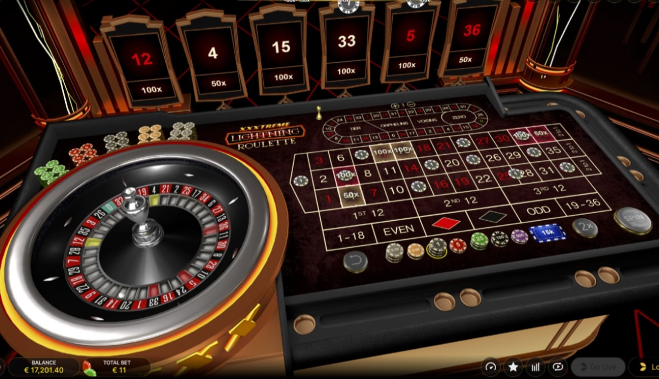 XXXtreme Lightning Roulette