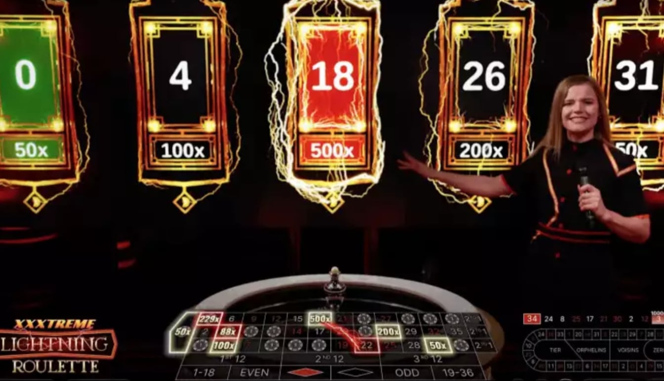 XXXtreme Lightning Roulette