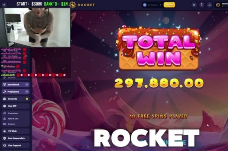 Tim 300K Roobet Win Tim 300K Roobet Win