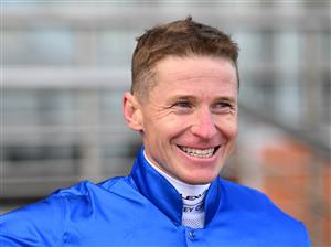 MELBOURNE, AUSTRALIA - SEPTEMBER 27: James McDonald after riding Diameter to win race 6, the Msc Signs Stutt Stakes during Melbourne Racing at Caulfield Racecourse on September 27, 2026 in Melbourne, Australia. (Photo by Vince Caligiuri/Getty Images)