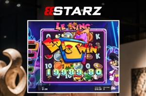 Max Win in Le King at 888Starz
