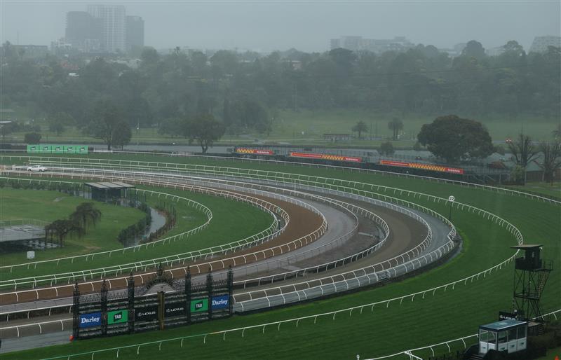 MELBOURNE, AUSTRALIA - OCTOBER 03: A general view during Turnbull Stakes Day at Flemington Racecourse on October 03, 2026 in Melbourne, Australia. (Photo by Robert Cianflone/Getty Images)