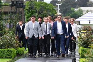 MELBOURNE, AUSTRALIA - OCTOBER 03: General view of crowds during Turnbull Stakes Day at Flemington Racecourse on October 03, 2026 in Melbourne, Australia. (Photo by Vince Caligiuri/Getty Images)