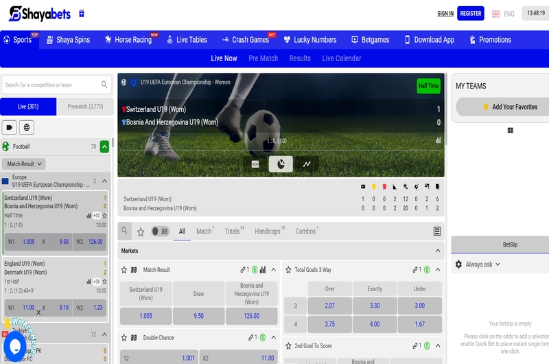 Shayabets Sports