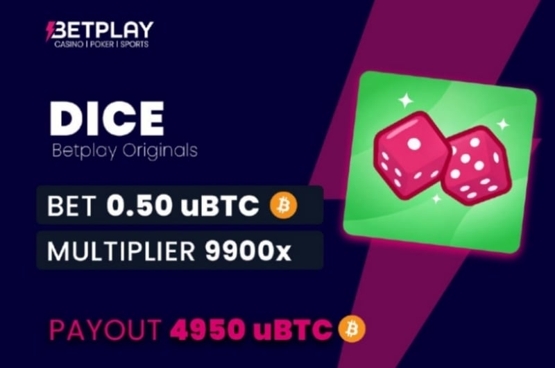 5K Betplay Dice Win 5K Betplay Dice Win
