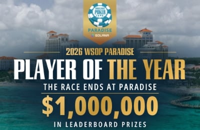 2026 WSOP Player of the Year Race to Be Decided at WSOP Paradise
