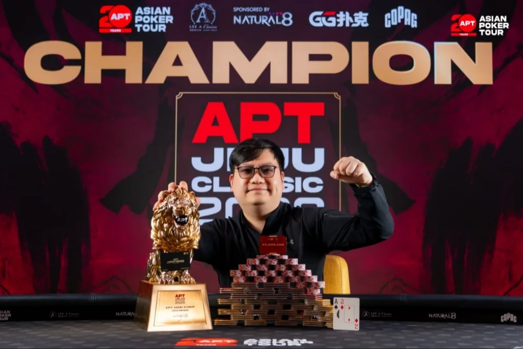 William Li Wins APT 2026 Jeju Classic Main Event