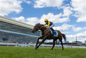 MELBOURNE, AUSTRALIA - OCTOBER 10: Rachel King riding Warwoven winning race 8, the Sportsbet Caulfield Guineas during Melbourne Racing at Caulfield Racecourse on October 10, 2026 in Melbourne, Australia. (Photo by Vince Caligiuri/Getty Images)