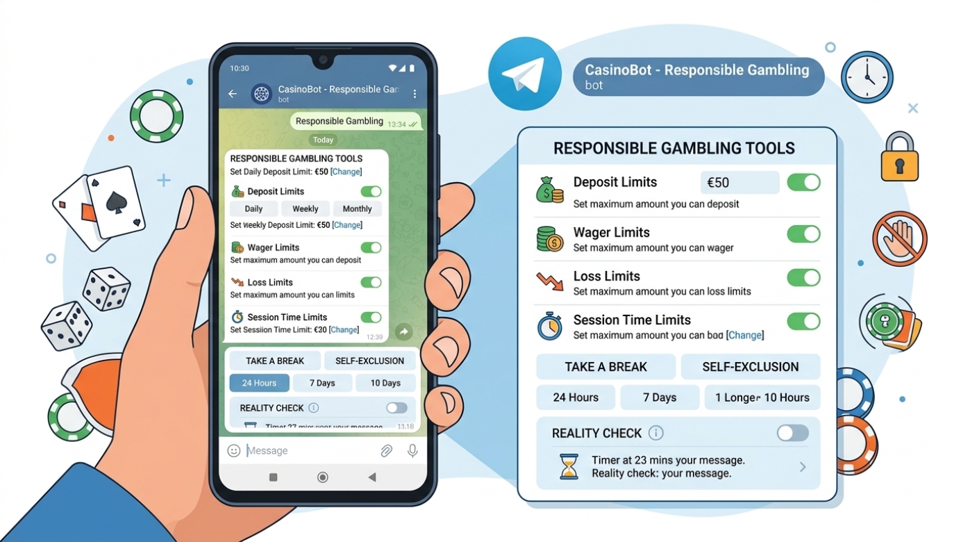Telegram Casino Responsible Gambling Telegram Casino Responsible Gambling