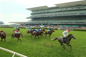 SYDNEY, AUSTRALIA - OCTOBER 17: Kerrin McEvoy on Classique Legend wins race 7 the TAB Everest during Sydney Racing at Royal Randwick Racecourse on October 17, 2020 in Sydney, Australia. (Photo by Mark Evans/Getty Images)