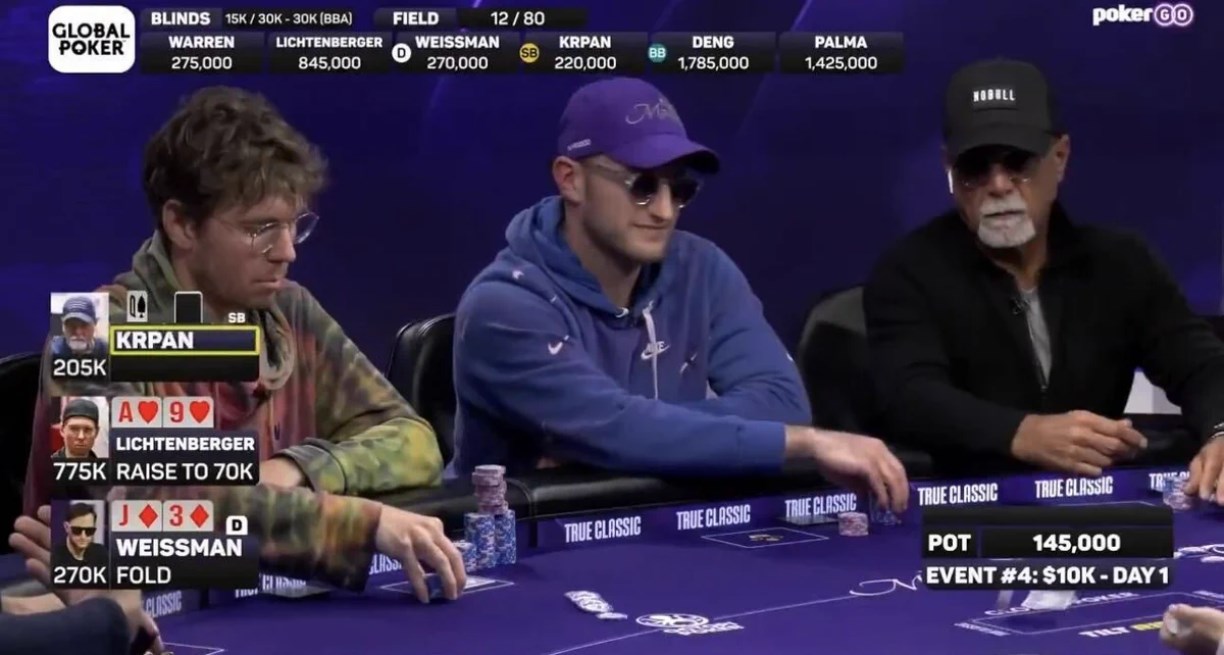 John Krpan at Poker Masters